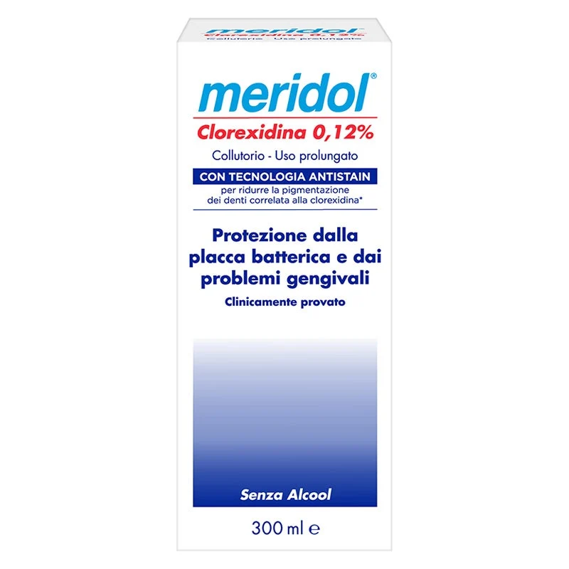 Meridol Collutorio Clorexidina 0,12% Protezione Della Placca 300ml