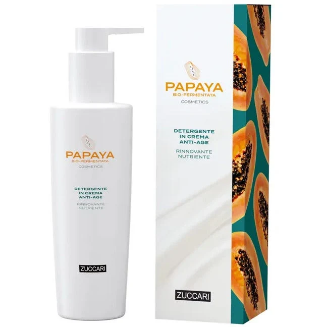 Papaya Cosmetics Detergente Crema Anti-Age Rinnovatore/Nutriente 200ml