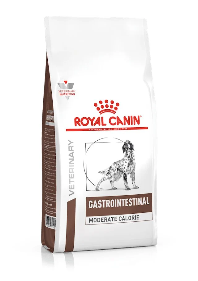 Royal Canin Veterinary Gastrointestinal Moderate Calorie Crocchette Per Cani Adulti Sacco 7,5kg