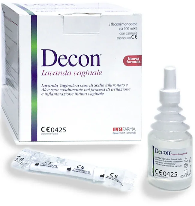 DECON LAVANDA VAGINALE 5 FLACONI DA 100 ML