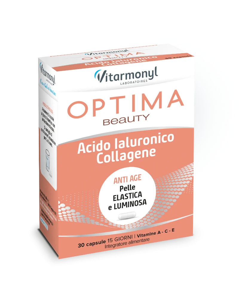 Vitarmonyl Optima Beauty Acido Ialuronico Collagene 30 Capsule