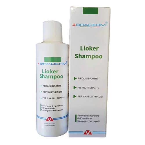 LIOKER SHAMPOO 200 ML BRADERM
