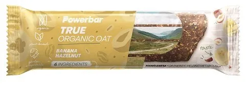Powerbar True Organic Oat Barretta Banana/Nocciole 40g