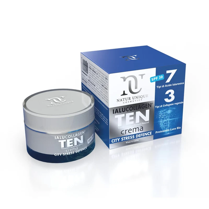 Natur Unique Ialucollagen Ten City Stress Defence Crema Viso 50ml