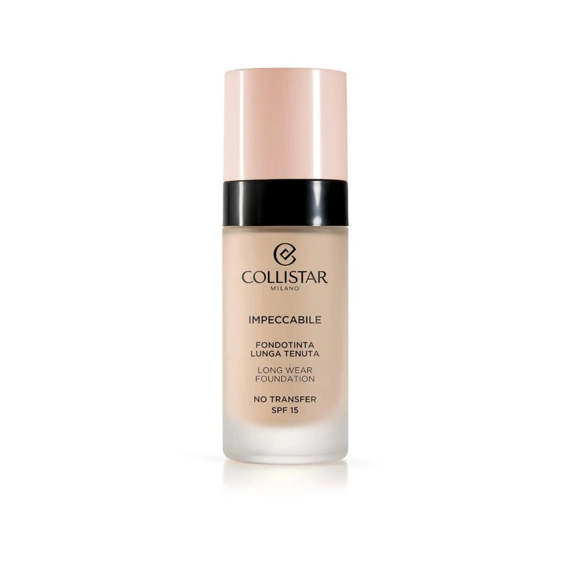 Collistar Impeccabile Fondotinta Lunga Tenuta SPF15 N.1R Avorio Rosato 30ml