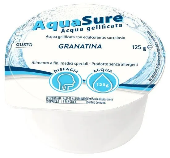 Aquasure Acqua Gelificata Granatina 24 Pezzi