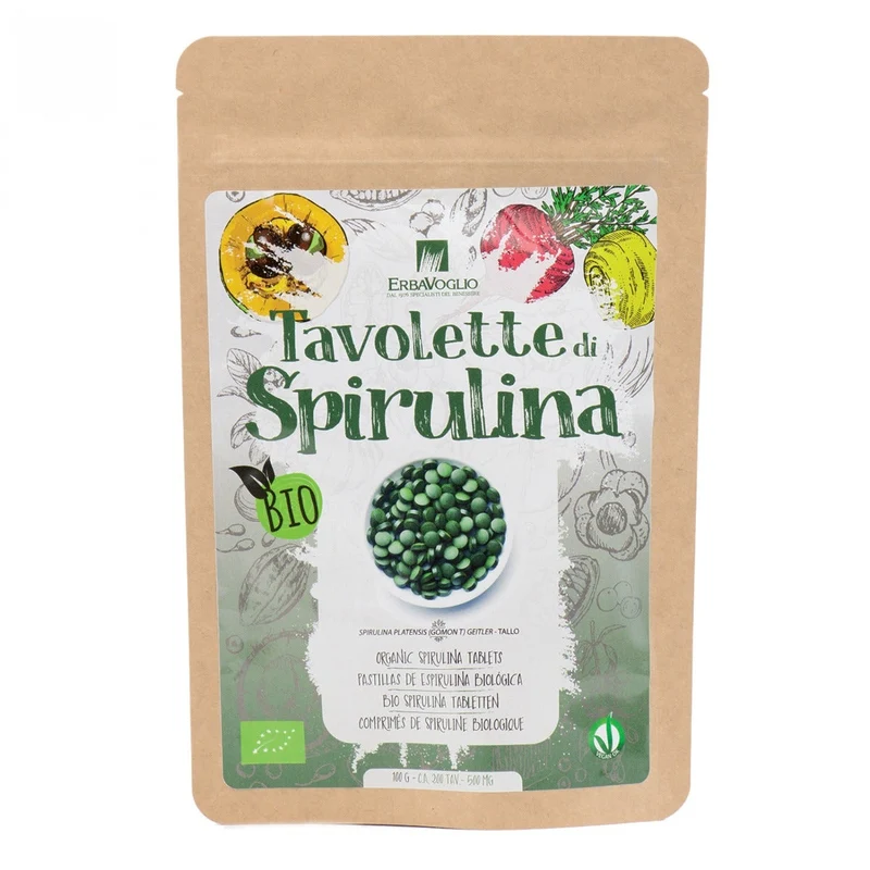 Tavolette Di Spirulina Bio 100g