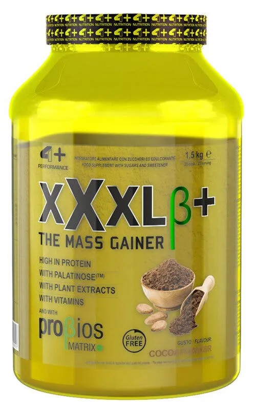4+ NUTRITION XXXLB+ COCOA1,5KG