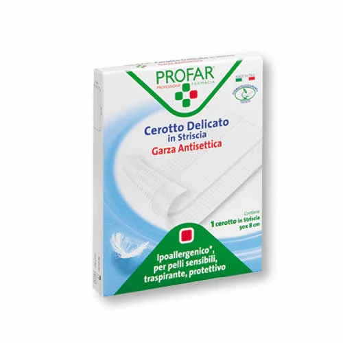 CEROTTO TESSUTO NON TESSUTO DELICATO 1 STRISCIA 50X8 CM PROFAR