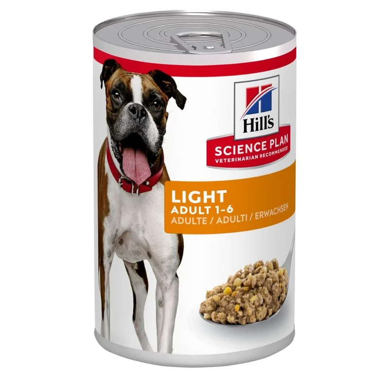 Hill's Science Plan Light Medium Adult Alimento Per Cani Scatoletta 370g