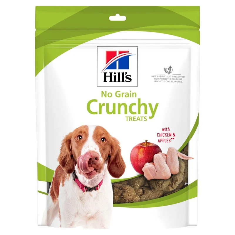 Hill's No Grain Crunchy Snack per Cani con Pollo e Mele Bustina 227gr