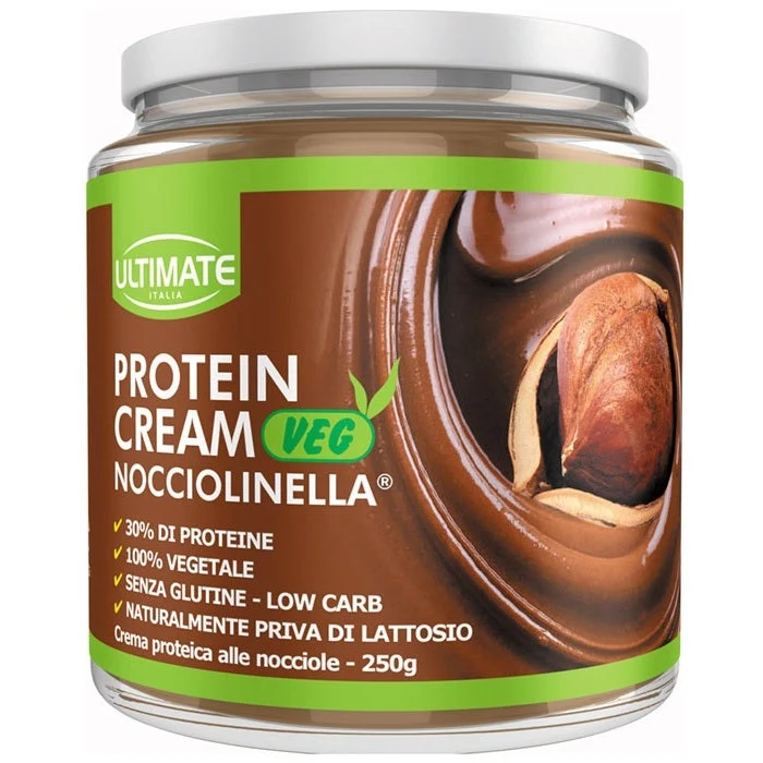 Ultimate Protein Cream Veg Crema Spalmabile Nocciolinella 250g