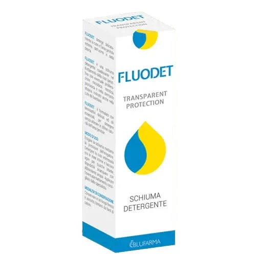 FLUODET TRANSPARENT PROTECION SCHIUMA DETERGENTE 150 ML