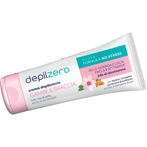 Depilzero Crema Depilatoria Gambe Braccia 256g