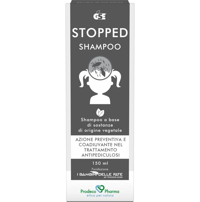 Gse Stopped Shampoo Trattamento Antipediculosi 150ml
