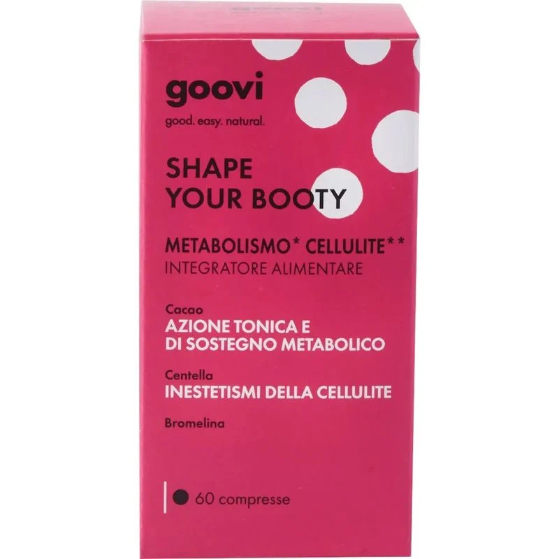 Goovi Shape Your Booty Integratore 60 Compresse Glutei