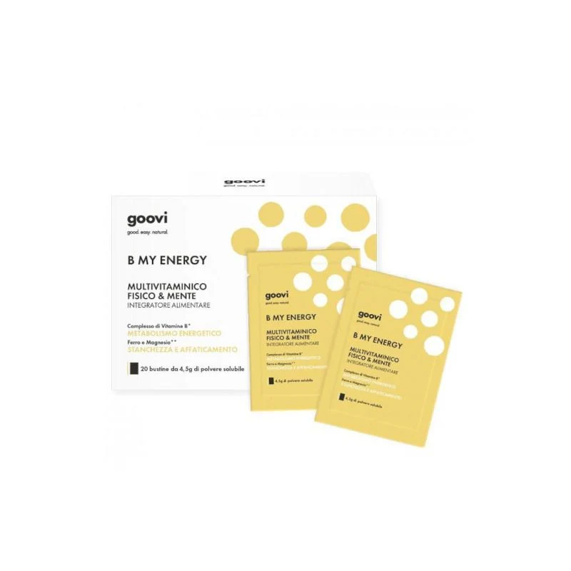 Goovi B My Energy integratore multivitaminico 20 bustine