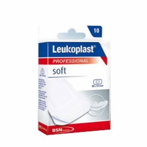 LEUKOPLAST SOFT WHITE 72 X 38 CM 10 PEZZI