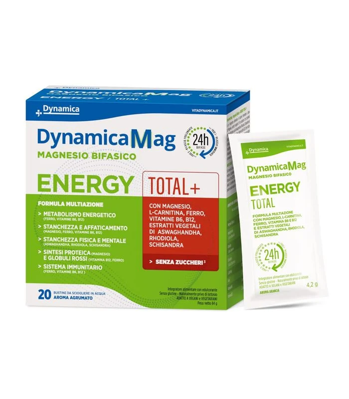 DynamicaMag Magnesio Bifasico integratore alimentare 24 bustine