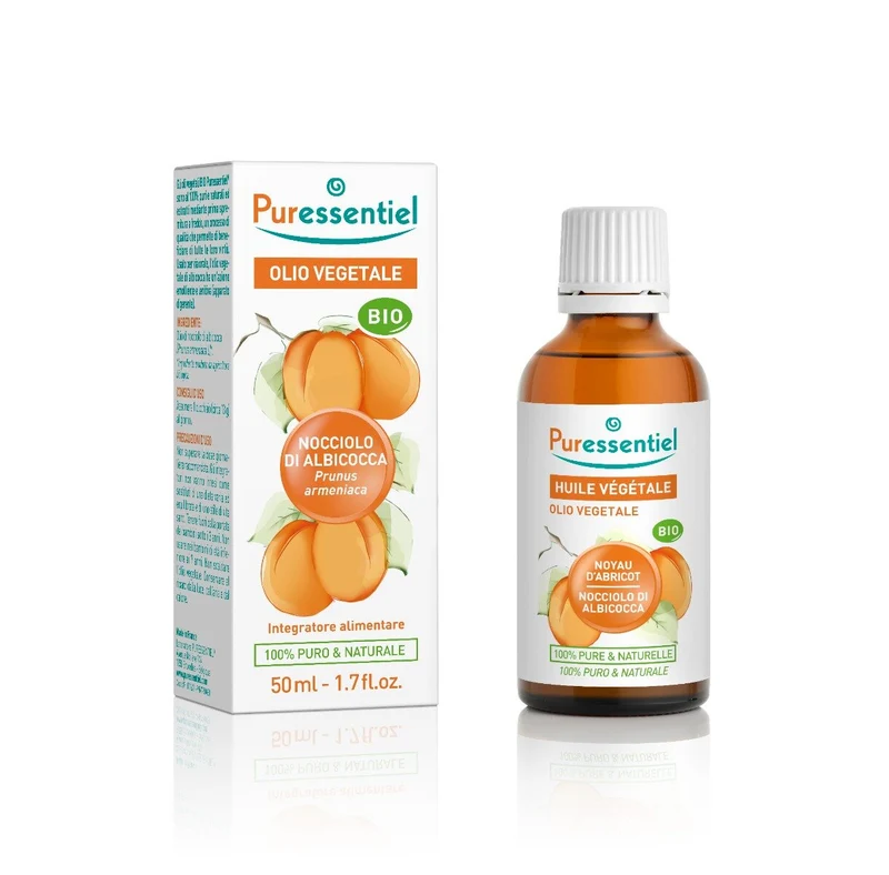 Puressentiel Olio Vegetale Di Albicocca Bio 50ml