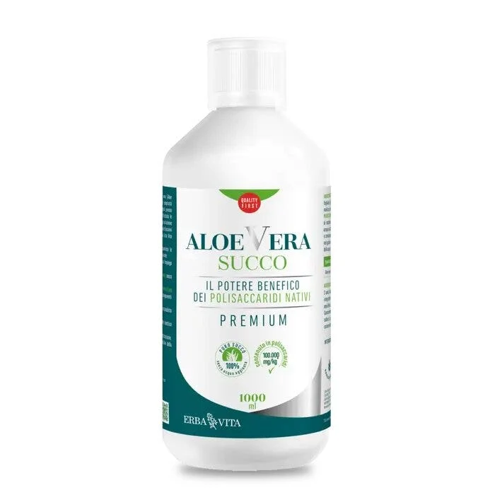 Erba Vita Aloe Vera Succo Premium 1L