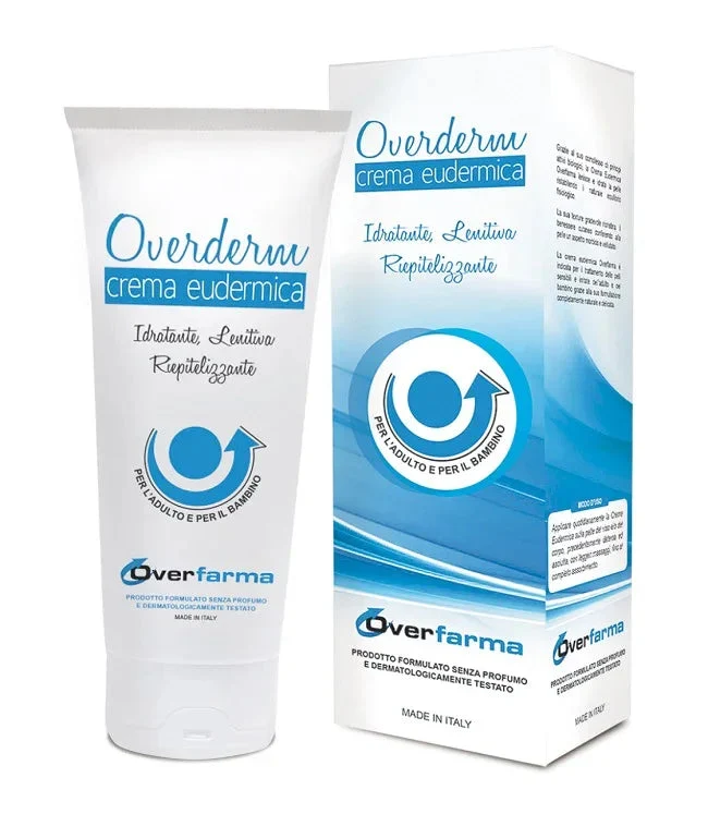 OVERDERM CREMA EUDERMICA IDRATANTE LENITIVA PER ADULTI E BAMBINI 75 ML