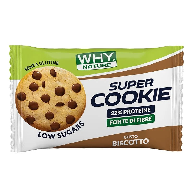 WhyNature Super Cookie biscotto proteico gusto biscotto 30g