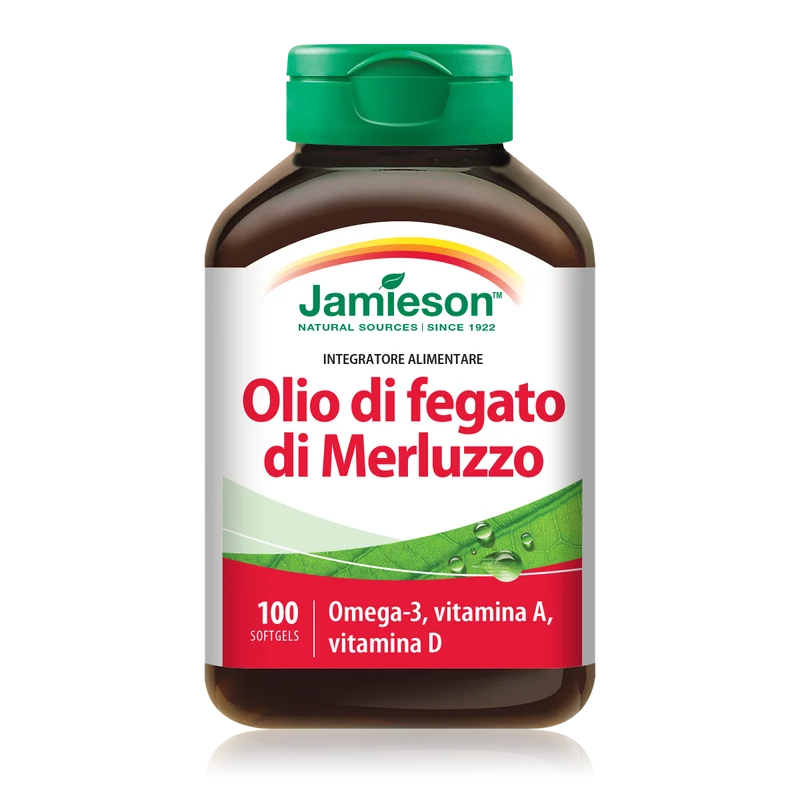 Jamieson Olio Di fegato Di Merluzzo 100 Perle