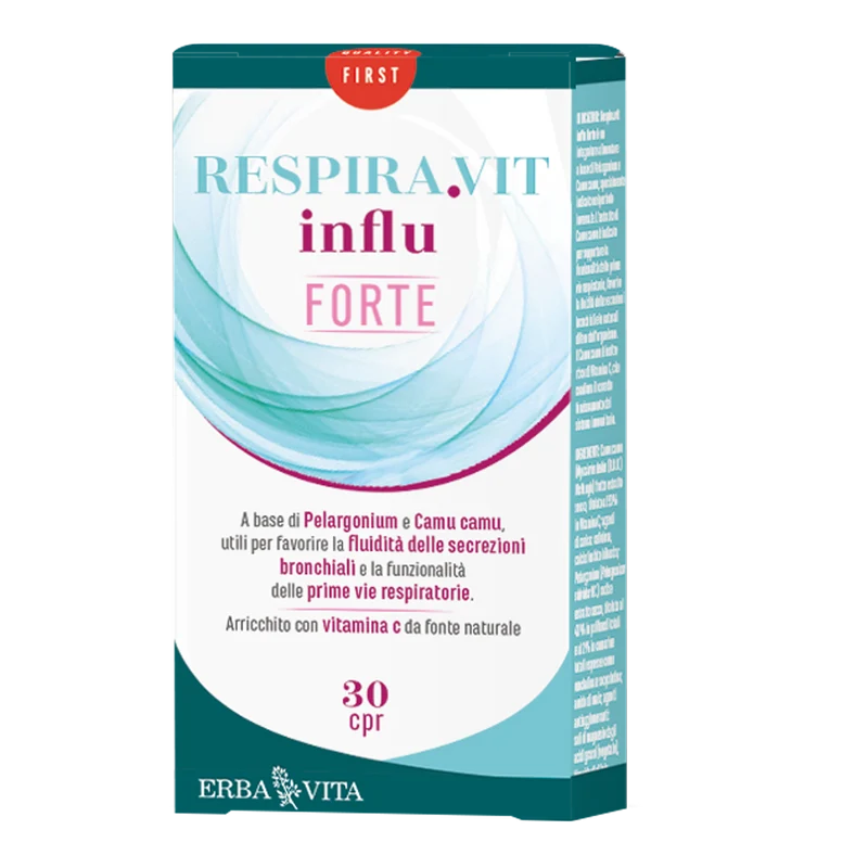 Erba Vita Respiravit Influ Forte 30 Compresse