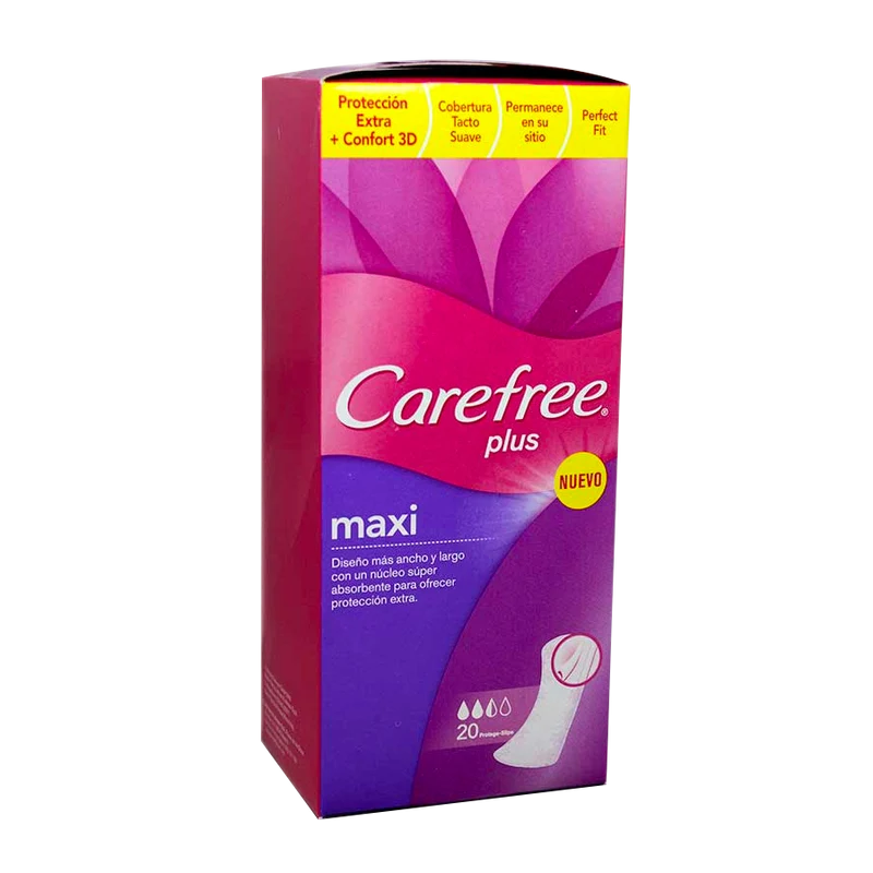 Carefree Salvaslip Maxi 20 Pz