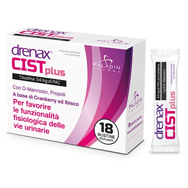 Drenax Forte Cist Plus 18 Stick Pack