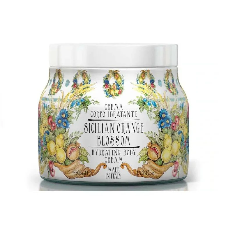 Le Maioliche Crema Corpo Idratante Sicilian Orange Blossom 450ml