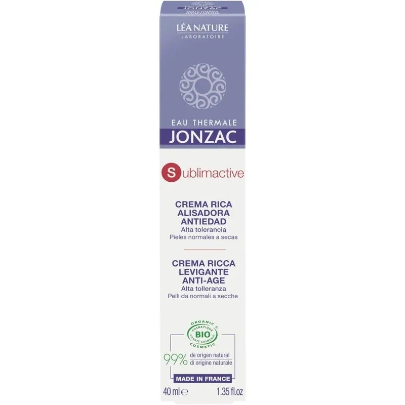 Eau Thermale Jonzac Sublimactive crema ricca levigante anti-age viso 40ml