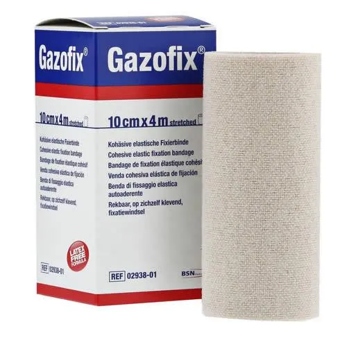 BENDA ELASTICA AUTOADESIVA GAZOFIX 10X400 CM