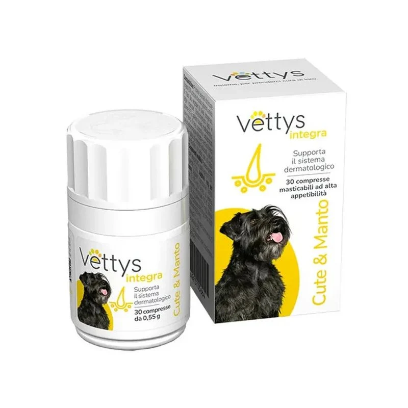 Vettys Integra Cute&Manto Per Cani 30 Compresse