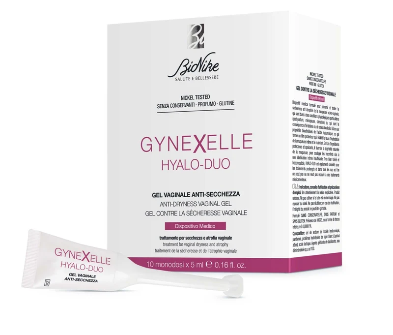 Bionike Gynexelle Hyalo-Duo Gel Vaginale Anti-Secchezza 10 Monodose