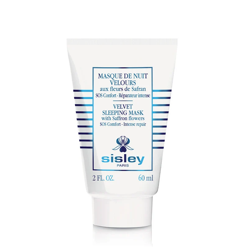 Masque De Nuit Velours Aux Fleurs De Safran