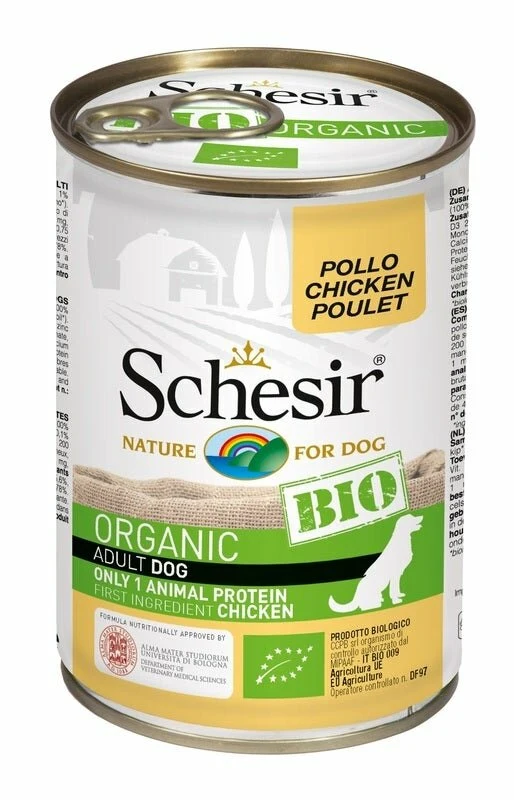 SCHESIR BIO DOG POLLO 400G