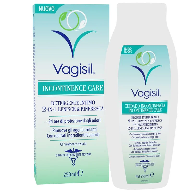 Vagisil Incontinence Care detergente intimo lenitivo e rinfrescante 250ml