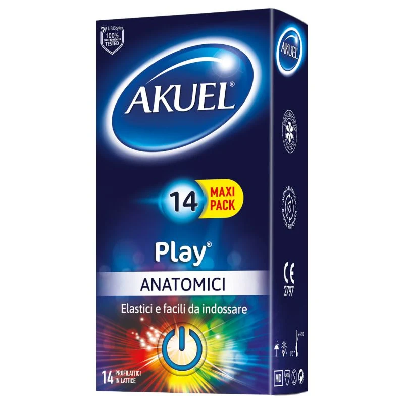 Akuel Play Anatomici 14 profilattici