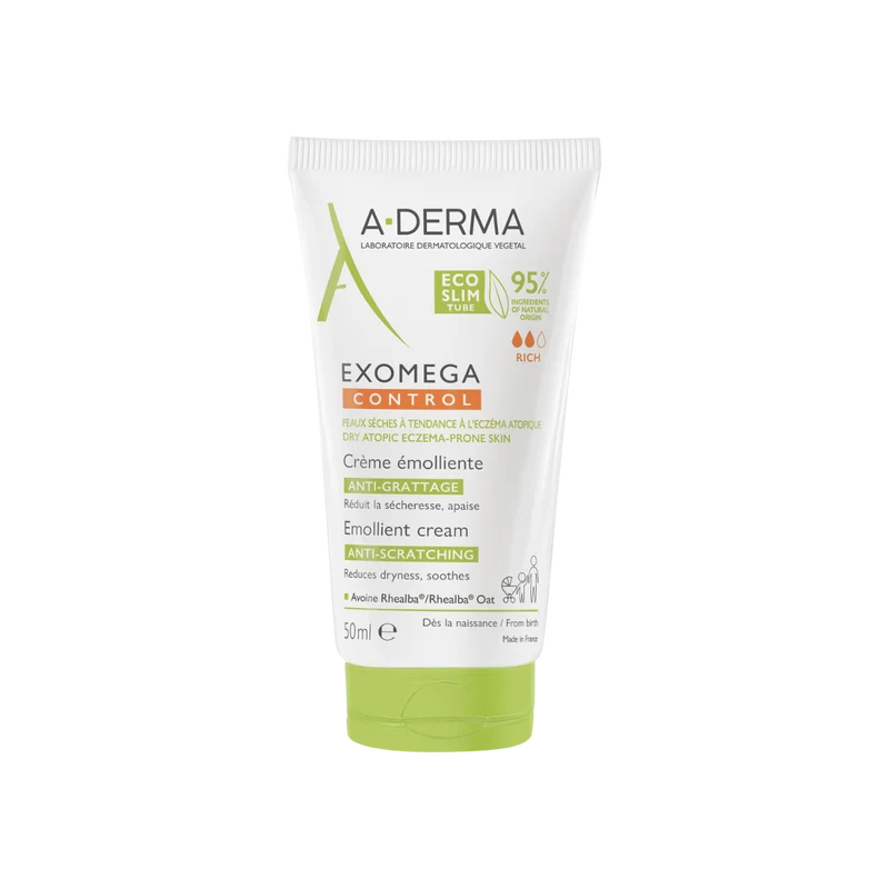 A-Derma Exomega Control Crema Emolliente Anti-Grattage 50ml