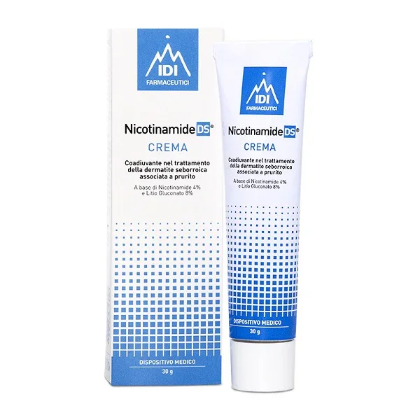 COADIUVANTE DERMATITE SEBORROICA NICOTINAMIDE DS CREMA 30 G
