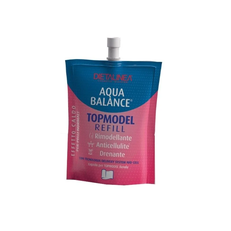 Dietalinea Aqua Balance TopModel Refill Bende TopModel System effetto caldo 200ml