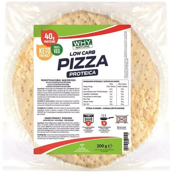 WHYNATURE PIZZA PROTEICA 200G