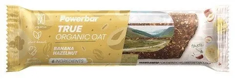 Powerbar True Organic Oat Barretta Banana/Nocciole 40g