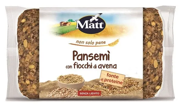 Matt Pansemì Con Fiocchi Di Avena 300g