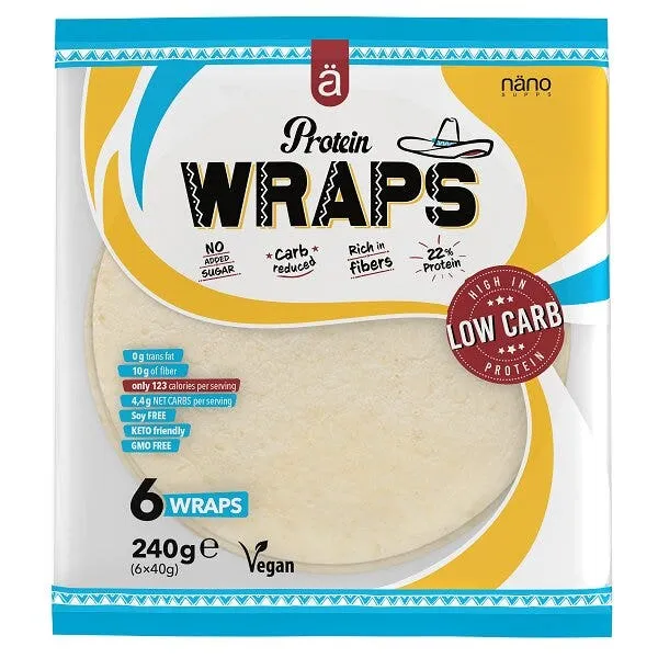 NAN PROTEIN WRAPS VEGAN 6X40G