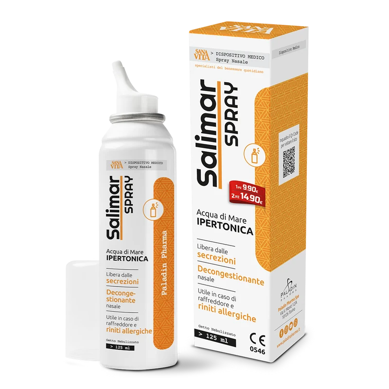 Sanavita Salimar Soluzione Ipertonica125ml