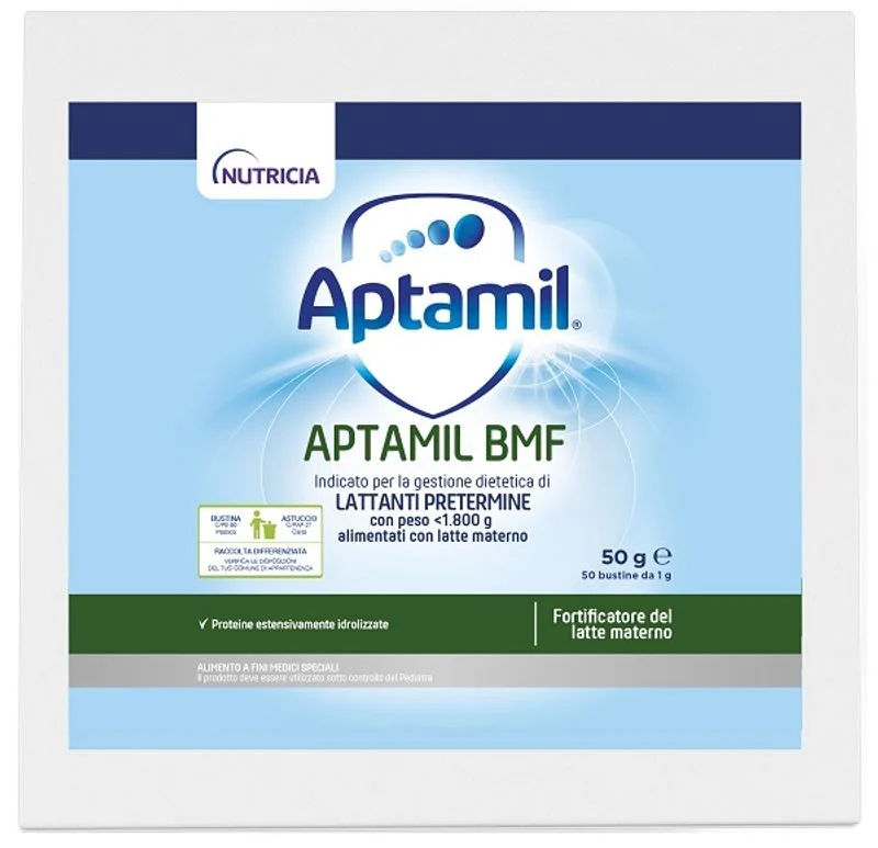 Aptamil BMF Alimento a Fini Medici Speciali Dalla Nascita 50 Buste