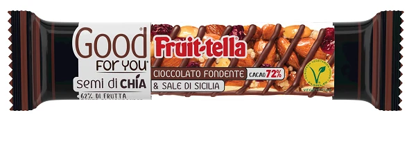 Fruittella Good For You Barretta Semi Di Chia E Cioccolato Fondente 36g
